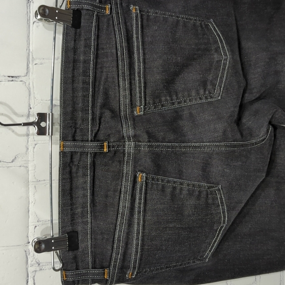 Eileen Fisher Black Crop Jeans Sz 6P - Picture 7 of 7